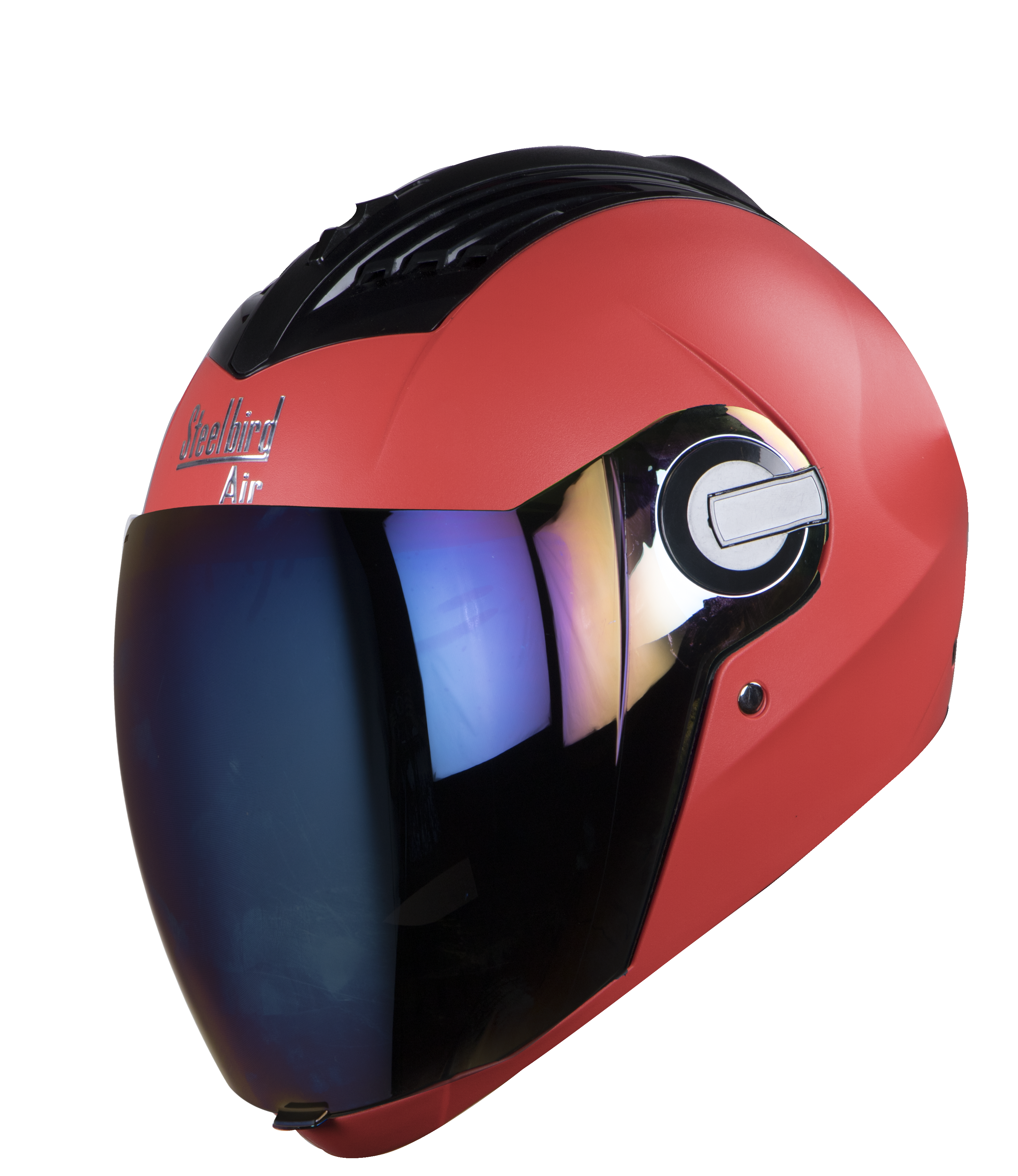 SBA-2 DASHING RED ( FITTED WITH CLEAR VISOR EXTRA RAINBOW CHROME VISOR FREE)